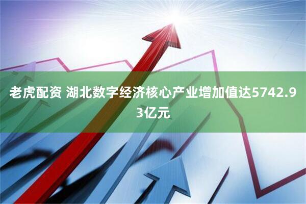 老虎配资 湖北数字经济核心产业增加值达5742.93亿元